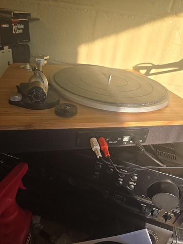 House of Marley Stir It Up Turntable Vinyl Record Player 2Speed Built-in Pre-Amp - Picture 5 of 5
