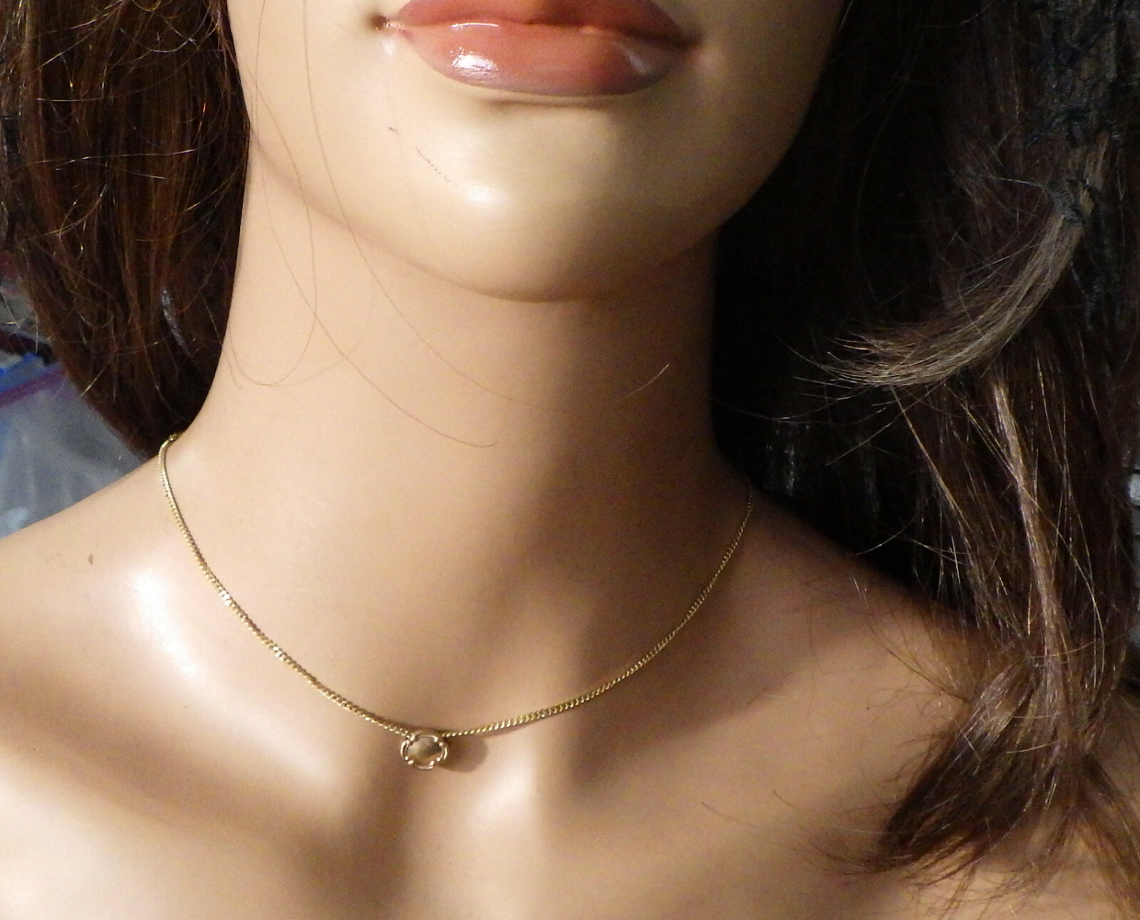 VICTORIAN SLIDE NECKLACE CHOKER STYLE Gem