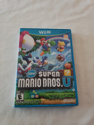 New Super Mario Bros. U Nintendo Wii U Game Complete