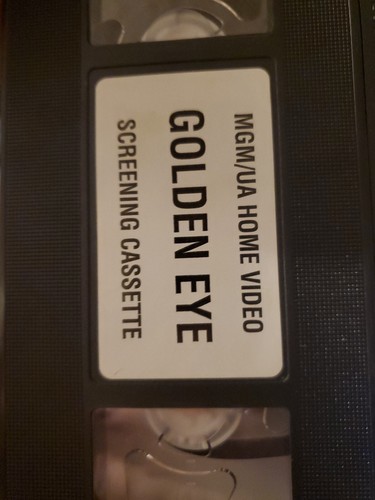 RARE SCREENING VHS JAMES BOND Goldeneye 007 - PROMO SCREEENER DEMO - Picture 3 of 6