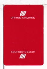 Single Airline Playing Card "United Airline, UAL 206A", Mertens/Chan #, Standard