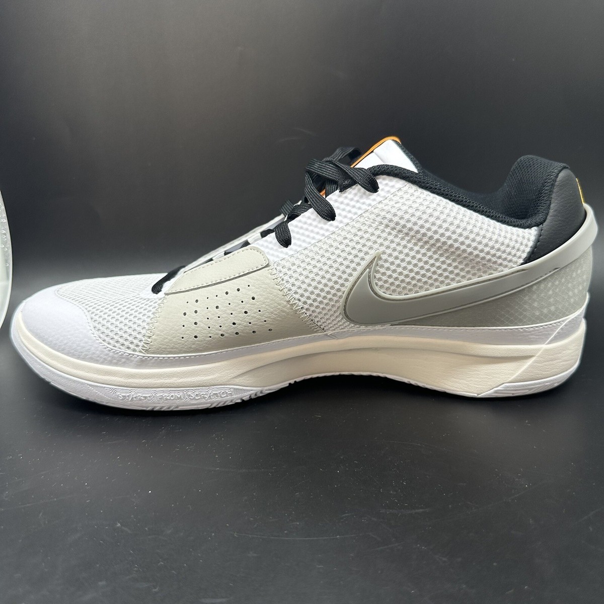 Nike JA 1 'Wet Cement' Light Smoke Grey White Basketball