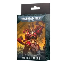 Datasheet Cards: World Eaters - Warhammer 40k - Brand New - Latest Version 2025!