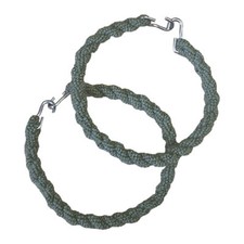 10 X Pairs Army Trouser Twists Twisters Military Elastic Leg Ties Bungee Cadet