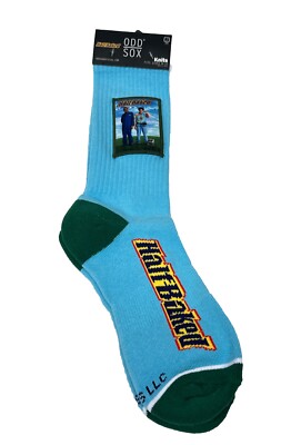 Odd Sox Half Baked Crew Socks 1 Pair Size 8-12 Thurgood Brian Brand NWT