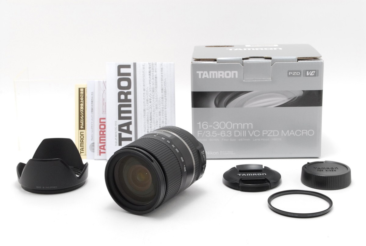 Top MINT] Tamron 16-300mm F3.5-6.3 Di II VC PZD Macro Lens B016