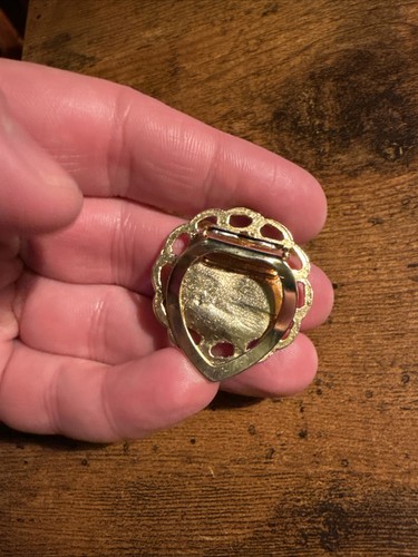 IRLANDA, Irlandese CLADDAGH SCIARPA CLIP Amore Amicizia Lealtà Cuore Mani Corona - Foto 8 di 14