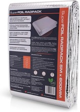 SuperFOIL Radpack Radiator Insulation Reflective Foil Heat Efficiency 0.6m x 5m