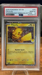 Pikachu Pokemon Day 2026 Psa 10 | eBay