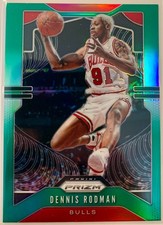 2019-20 Panini Prizm Green Prizm #3 Dennis Rodman HOF