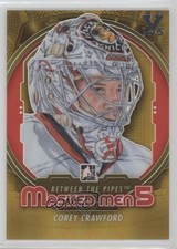 2012 ITG Between the Pipes Men 5 Gold Vault Silver /5 Corey Crawford #MM-12 0c3
