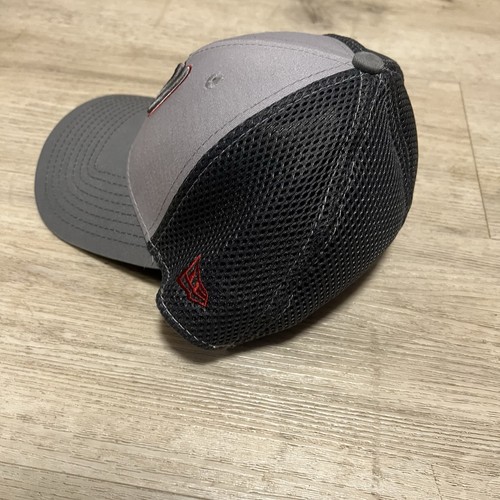 Washington Nationals New Era 3930 Hat Sz M/L Stretch Fit Gray Mesh MLB Baseball - Picture 3 of 7