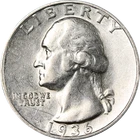 1936-S Washington Quarter