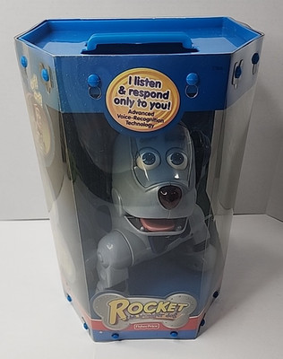 Vtg. Fisher Price - Rocket the Wonder Dog Robotic Action Pet - Brand New/Sealed 