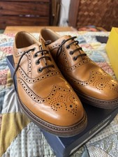 Loake Edward Brogues in Burnished Tan 11.5G Worn Once perfect condition 
