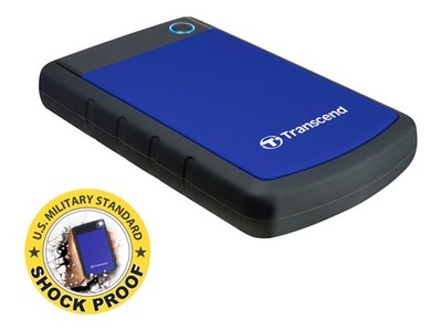 Transcend StoreJet 25H3B Hard drive 2 TB external (portable) TS2TSJ25H3B