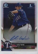 2018 Bowman Draft Chrome Draft Pick Auto Cole Winn #CDA-CW Auto jc3
