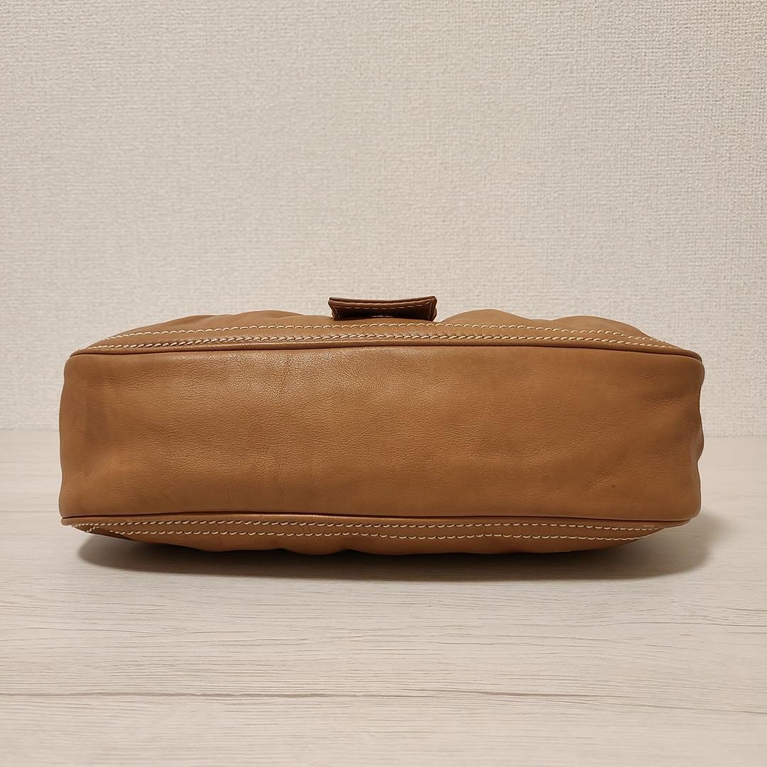 Celine One Shoulder Belt Bag Brown Leather Handbag Auth | eBay