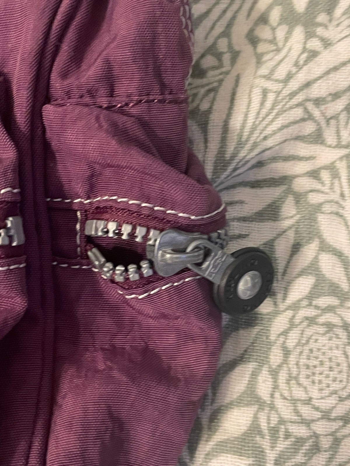 Kipling Small Purple Backpack - image 5