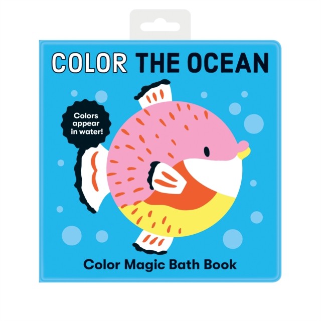 Color the Ocean Color Magic Bath Book by Mudpuppy (Bath book)
