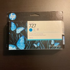 HP 727 130-ml Cyan DesignJet Ink Cartridge, B3P19A - EXP Nov 2026
