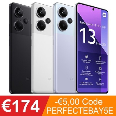 Xiaomi Redmi Note 13 Pro+ Smartphone 8+256GB/12+512GB 6.67'' AMOLED 200MP MIUI 14