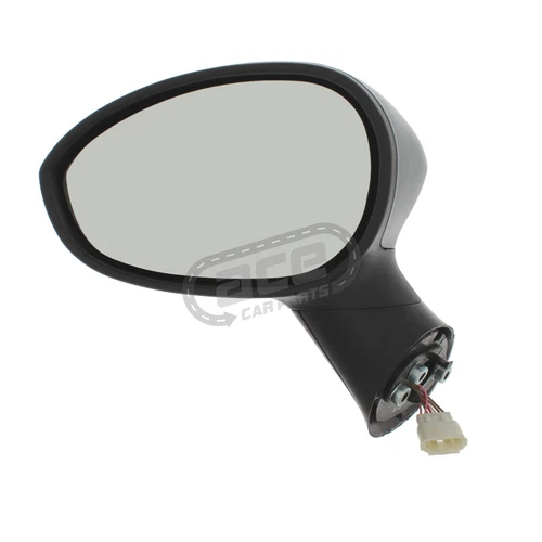 Electric Wing Door Mirror For Fiat Punto Mk3 2012-2018 Primed Cover Left Hand