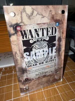 Gol D Roger OP09-118 SP Wanted OP13 One Piece Magnetic   Extended Art Case