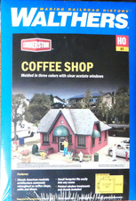 Walthers HO 933-4026 Coffee Shop -- Kit Form NEW 1:87th Scale