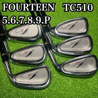 VIERZEHN TC510 Eisen #5-9, Pw (6 Schläger) / VITAL-4-SPEED / Flex: Stiff / Ei...