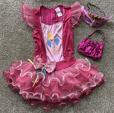 Vestido Disfraz My Little Pony Pinkie Pie Talla 8-10 Cartera