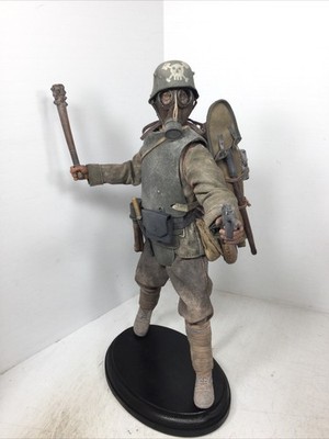 1/6 CUSTOM WW1 IMPERIAL GERMAN STORMTROOPER TRENCH RAIDER MAUSER 1898 & CLUB
