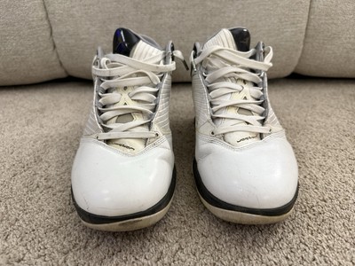 Original Nike Air Jordan 24 2009 OG Shoes size 11.5 white/metallic