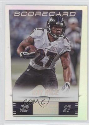 2014 Panini Hot Rookies Scorecard 70/99 Ray Rice #18 1j6