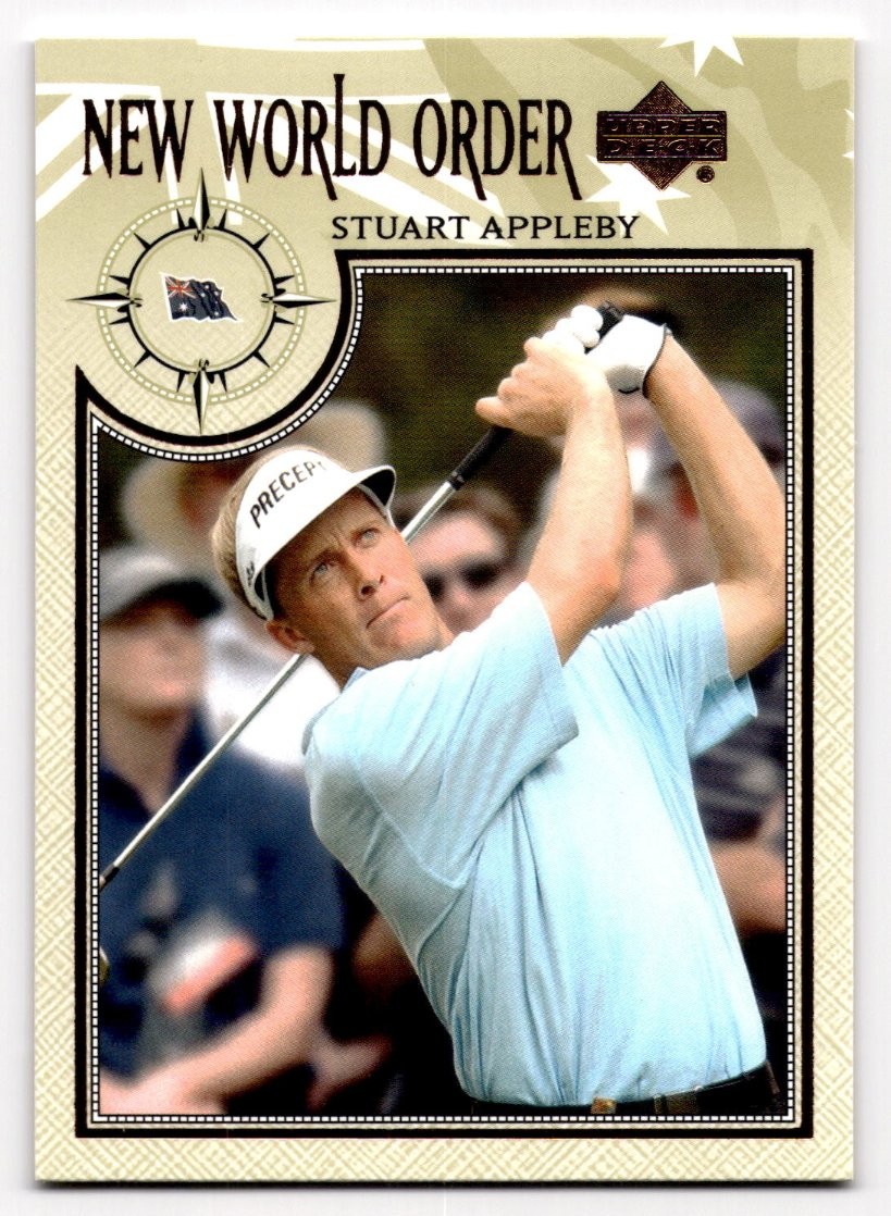 2002 Upper Deck Stuart Appleby #62