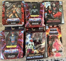 masterverse new eternia Lot 6 Heman Skeletor Stratos Roboto Hordak Shadow Weaver