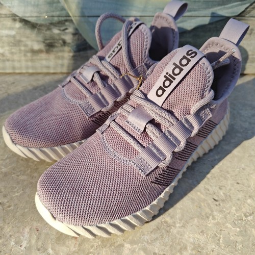 Adidas Kaptir Flow Laufschuhe Damen 6 Lila Mesh Schnürschuhe Sneaker IE3605 - Bild 4 von 12