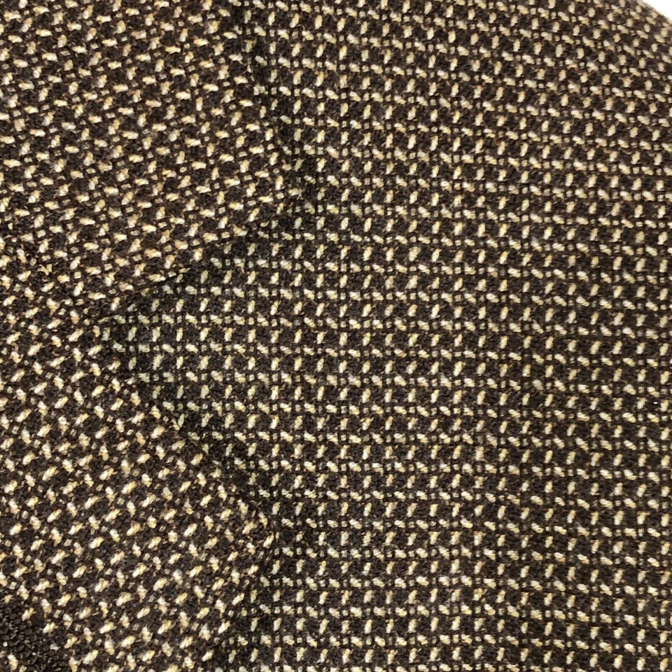 Pal Zileri Brown Sport Coat Blazer 100% Wool Academia Vintage Preppy 42R US Size - Image 3 of 4
