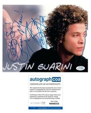American Idol Justin Guarini Signed Autographed 8x10 Photo ACOA