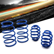 Blue 2" Drop Manzo Race Sport Lowering Spring For 92-98 BMW E36 3-Series 2DR 4DR