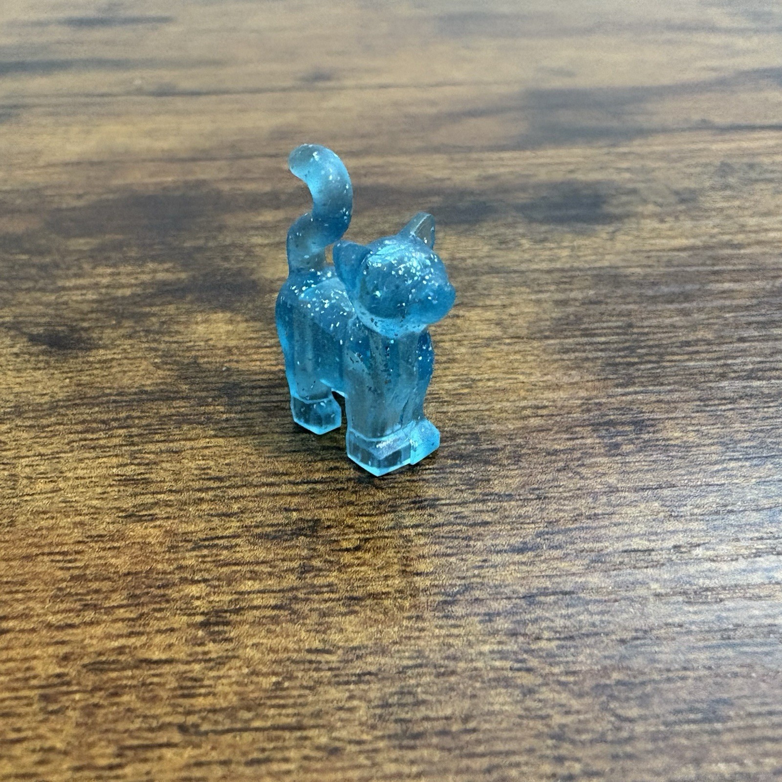 LEGO Harry Potter Cat Patronus with Glitter Trans-Light Blue Bricks