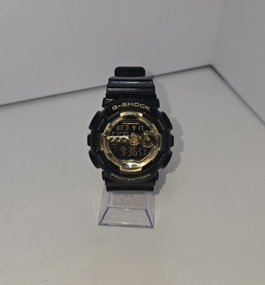 G-Shock 3263 Black Gold Digital Men's Watch Silicone Band G621
