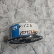 1 PACK HP 20pk 52x 700 MB / 80 Mins CD-R-20 Pk Spindle Blank CDs New Sealed