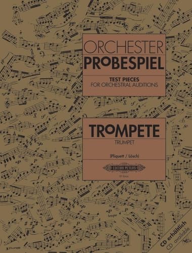 Test Pieces For Orchestral Auditions (Trumpet) Hansfred Losch - Image 4