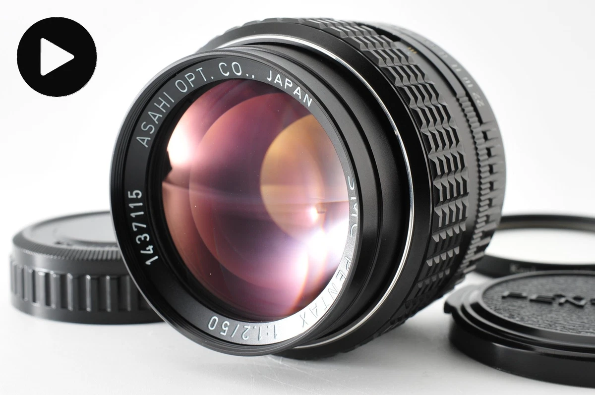 Pentax SMC f/1.2 Camera Lenses 50mm Focal for sale | eBay