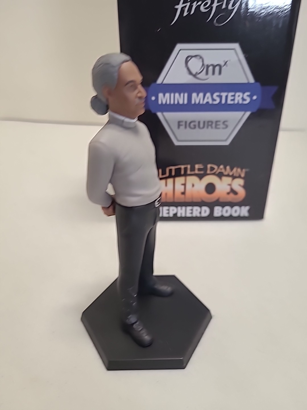 Loot Crate Firefly Shepherd Book QMX Mini Masters Little Damn Heroes Figure