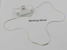 Giani Bernini 18" Herringbone Chain in Sterling Silver Necklace