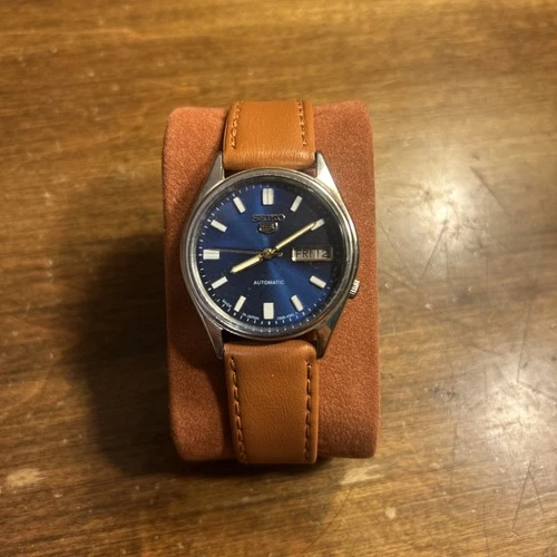 Vintage Seiko 5 Automatic || Blue Dial || Men's Vintage Watch ||