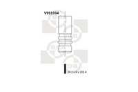 Auslassventil Bga V991934 FüR Ford Focus 2 Turnier 1 Daw Dbw Max DM2 Dfw Dnw 6 4
