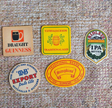 Vintage Beers Brewery Beer Mats Coasters
